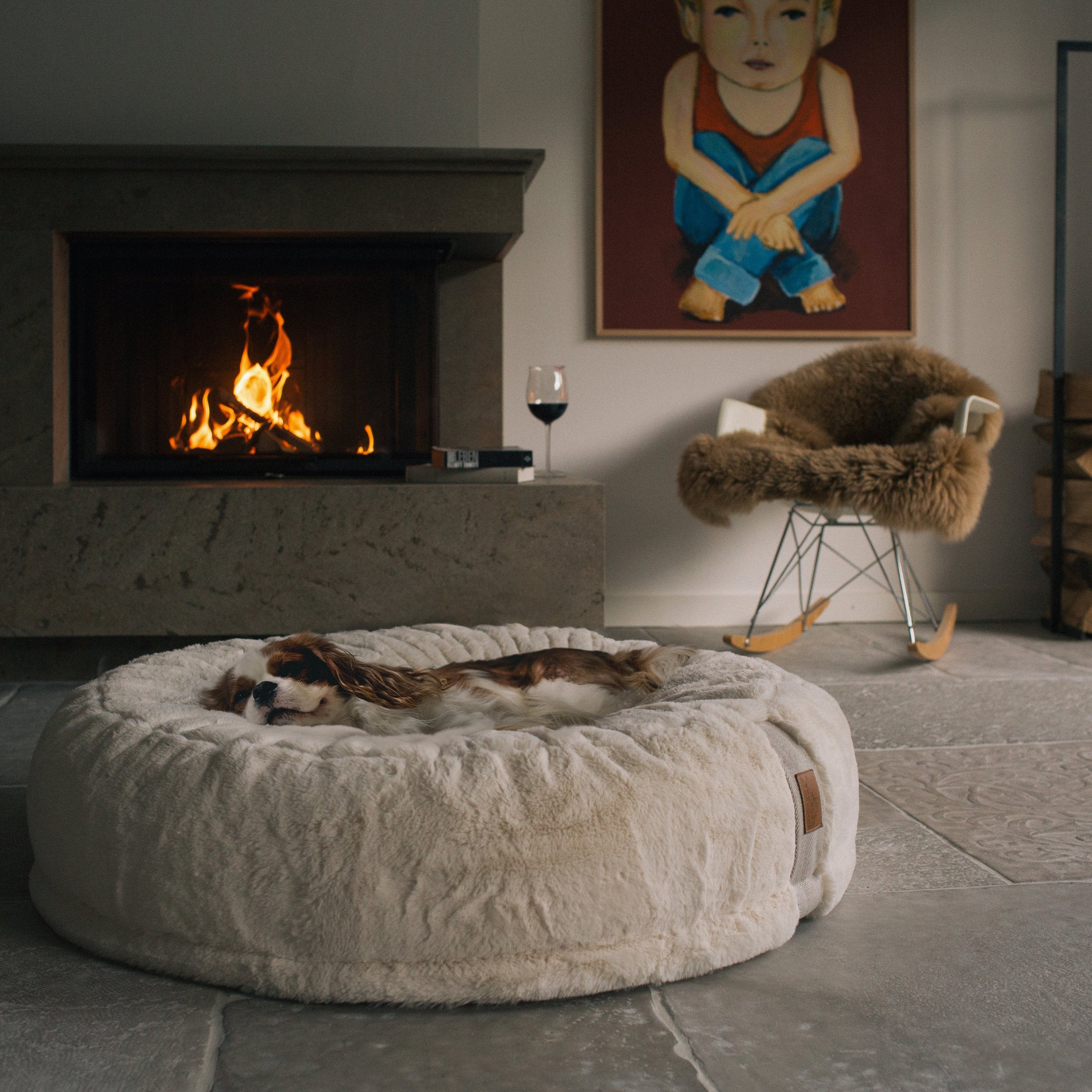 Hyggebed® - Das orthopädische Hundebett Ivory