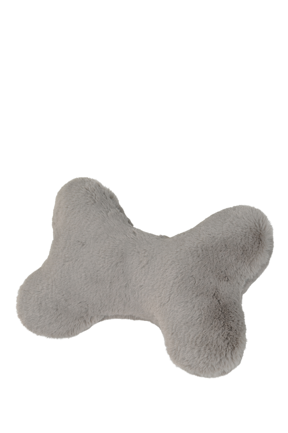 Der flauschige Knochenkissen als einzelne Abbildung hier in der Farbe Stone