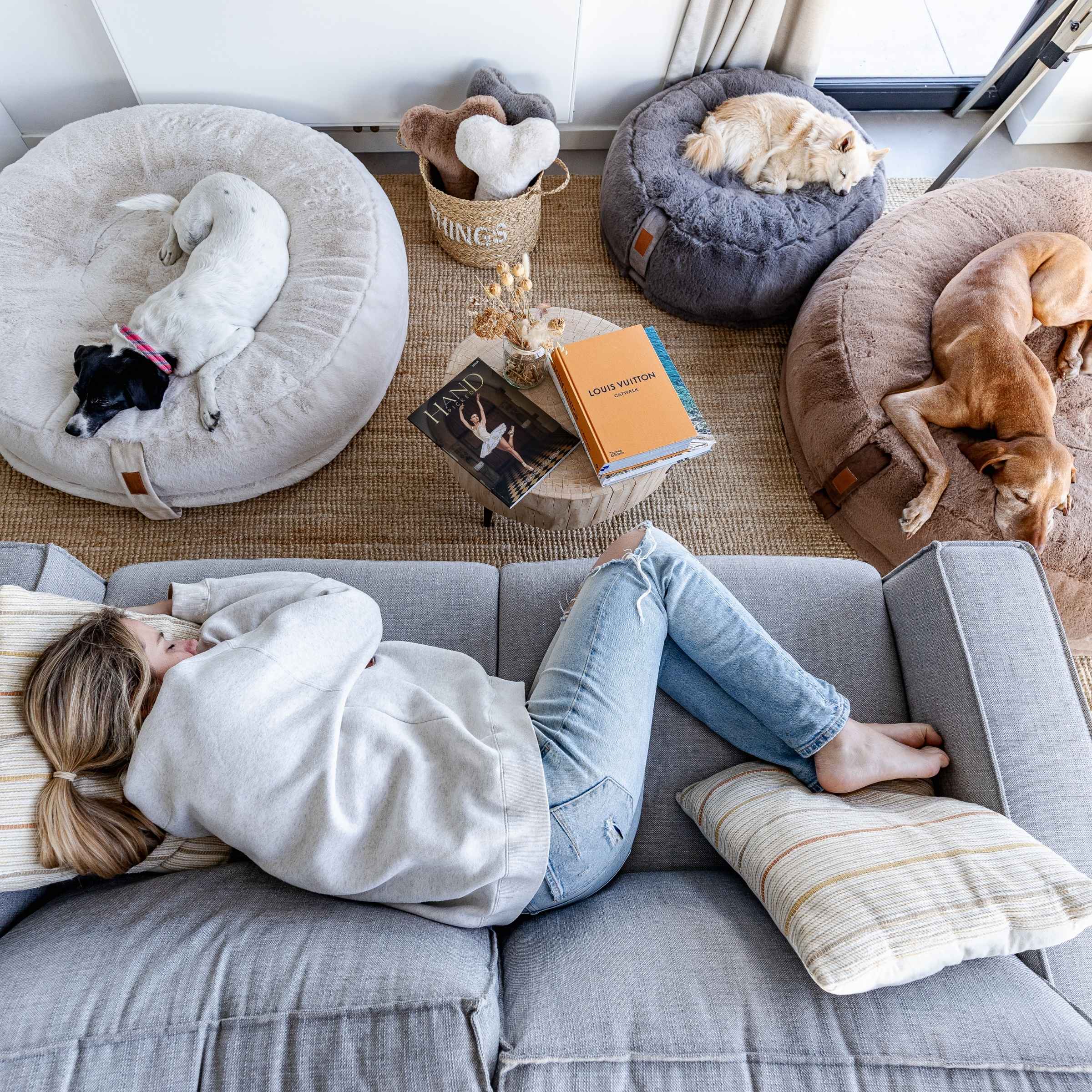 Hyggebed® - Das orthopädische Hundebett Ivory